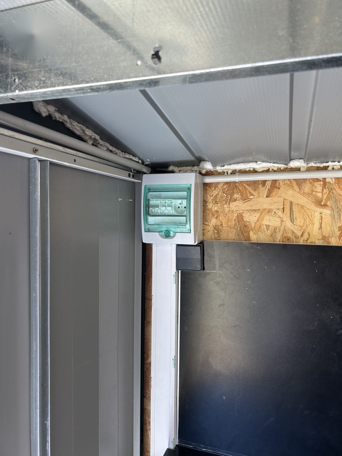 Boîtier de commande d'éclairage extérieur Schneider