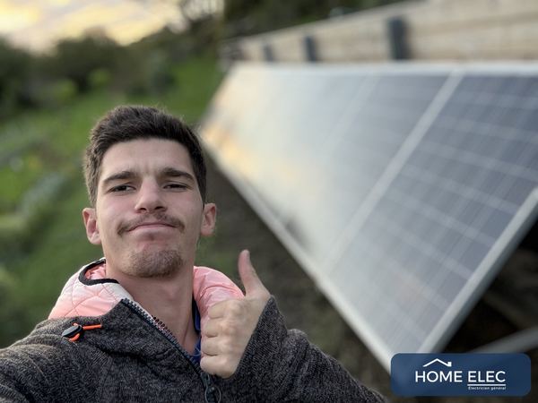 Pose de panneaux photovoltaïques